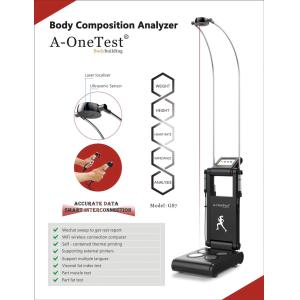 CE 240V Body Composition Analyzer BMI Muscle Fat Scale