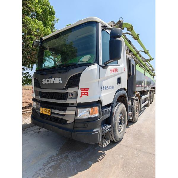 Quality Semi-Dry Shotcrete Type 67m Zoomlion Mass Footings Concrete Pumper for High Rise Buildings wholesale