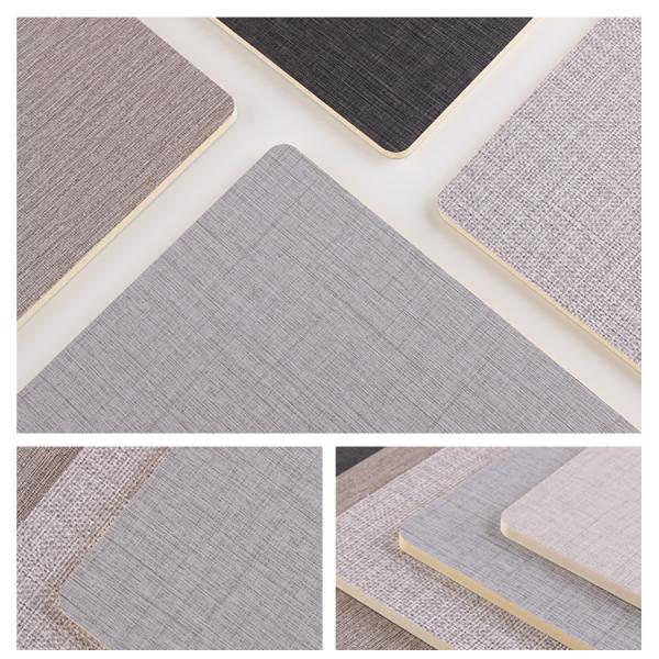 Bamboo Fiber Wallboard Wood Veneer PVC Wall Panels Anti Scratch