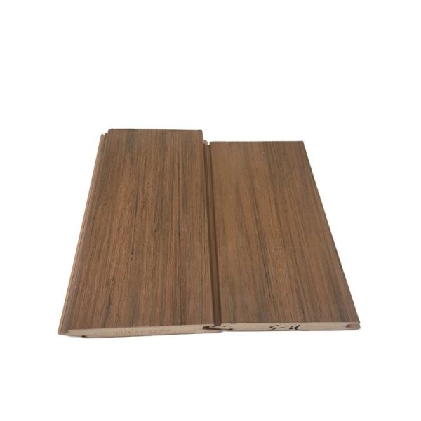 Quality Removable Wood Plastic Composite Flooring Covering with Anti-UV and Brushing Surface wholesale