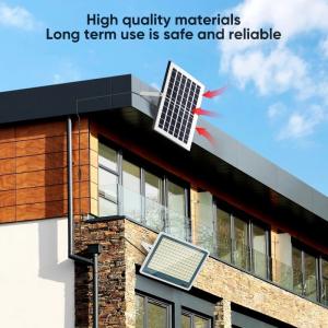 High Brightness 50w Solar Flood Light 4 In One LED Beads Security Lights With