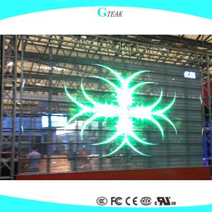 Customized Screen Dimension P3.91 P7.81 P10 Transparent Clear LED Video Display
