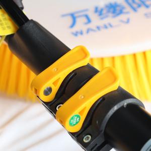 Double-Head Rotary Brush Solar Panel Cleaning Machine Customized for Section