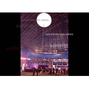 8000W Metal Halide Lamp Helium Party Balloons PVC / Polysilk With Lights In Them