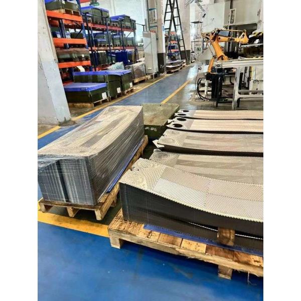 Quality 0.4mm Accessen Heat Exchanger Plate Powder Coating Regular Maintenance wholesale