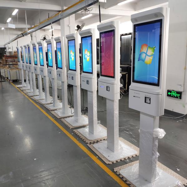 21.5 Inch Self Service Order Payment Kiosk Touch Screen For Chain Store /