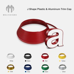 ASTM Illuminated Metal Alphabet Channelume Signage Sign Trim Cap