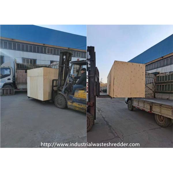 Twisted Blades Thermoplastic Polyolefin Industrial Waste Shredder