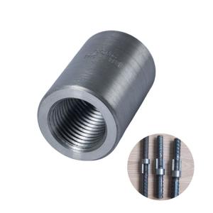 Iso9001 Certified Threaded Rebar Couplers Connecting Steel Mechanical Splicing