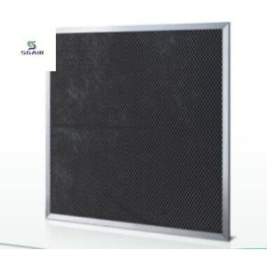 Galvanized Steel Activated Carbon Plank Air Filter Frame And Grid Is Reusable
