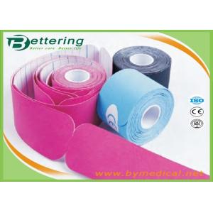 China Colorful Kinesiology Physio therapy Tape Elastic Sports Tape For Pain Relief And Support on sale