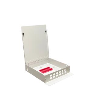 12 Port Optical Fiber Distribution Box LC/SC 12 Core Metal Fiber Optic