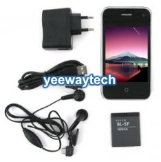 Cheap HiPhone W995 Quad Band Dual Card Dual Cameras WiFi Bluetooth Java 3.2-Inch Touch Screen Phone for sale