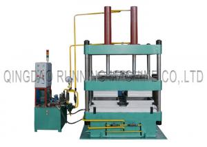 China 1000 * 1000mm Interlocking Rubber Tile Hydraulic Molding Making Machine on sale