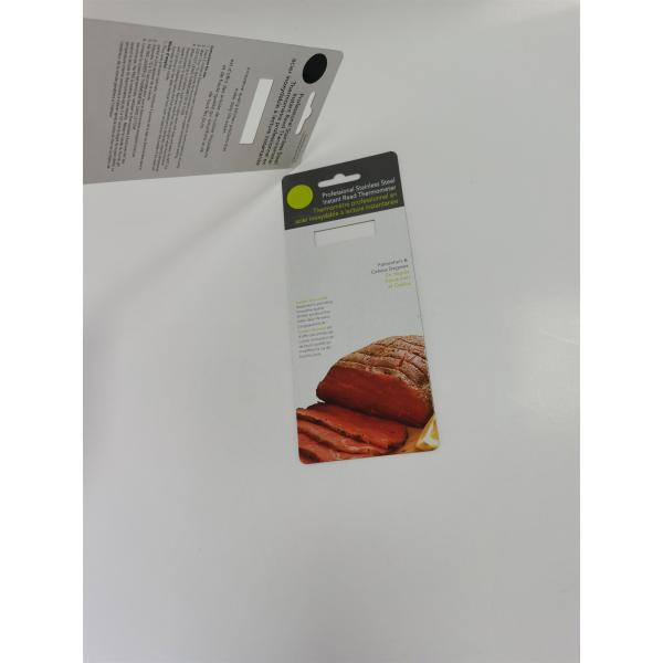 Custom Mechandise Paper Blister Packaging Recyclable Hot Stamping