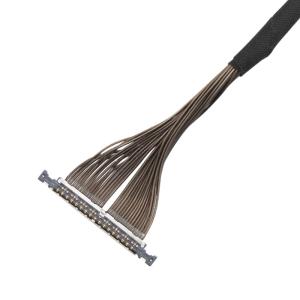 32 Pin Micro Coaxial Cable 0.3mm Pitch 20496-032T-40 Lvds Cable For Drone 32P