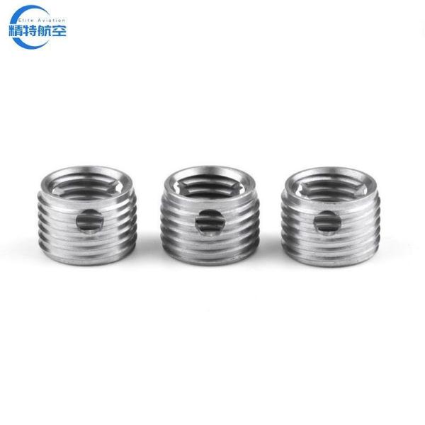 Metric Thread Sizes Circular Hole Self-Tapping Insert Zinc Plated Brass Internal