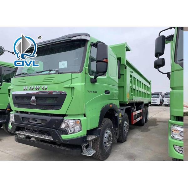 HOWO Tipper Heavy Duty Dump Truck 6x4 With Strengthen Bumper Hydraulic Front