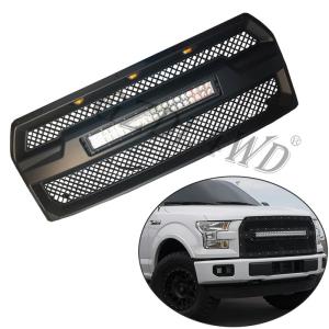Raptor Style Auto Front Grill Mesh with 120w LED Bar For Ford F150 2015-2017