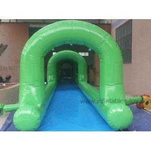 Customized Inflatable Pool Slides , PVC Tarpaulin Inflatable Water Slides For