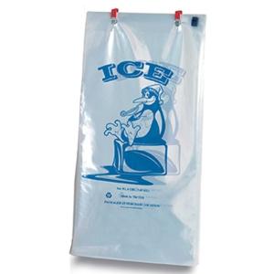 disposable plastic LDPE ice cube freezer bag with wicket, Ice Cube Plastic Bag