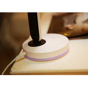 Button Switch Led Foldable Rechargeable Desk Lamp With USB Charging Cable