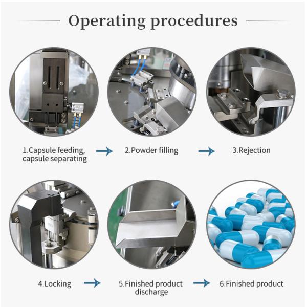 Automatic Capsule Filling Machine Supplier 12000 Capsule per Hour