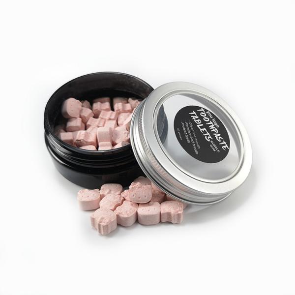 Quality OEM Portable 50g Teeth Whitening Tablets With Fluoride Oral Cleaning Toothpaste wholesale