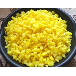 Anti Oxidation FDA Organic Beeswax Pellets Without Pesticides For Salves Balms