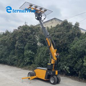 800kg Rough Terrain Glass Glazing Robot 5m Height With Big Tyres