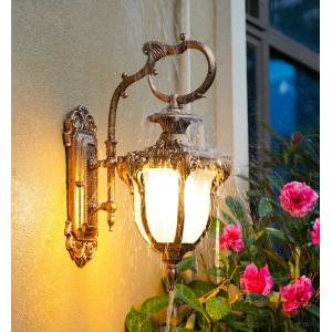 Retro wall lamp outdoor waterproof balcony lamp decoration aisle garden lamp