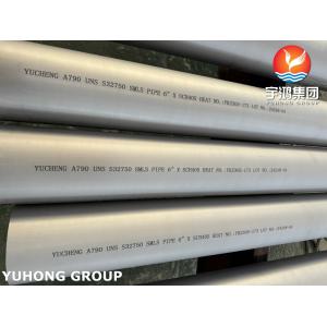China ASTM A790 S32750 Duplex Stainless Steel Seamless Tube For Pipelines and Power Plant on sale