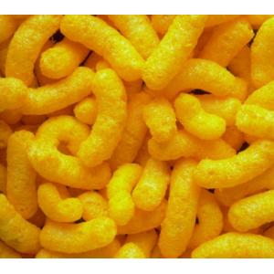 Industrial expanded corn puff snacks extruder processing machine