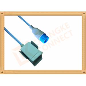 Cheap Kontron Spo2 Probe Sensor 12 Pin Reusable SpO2 Sensor Pediatric Finger Clip for sale
