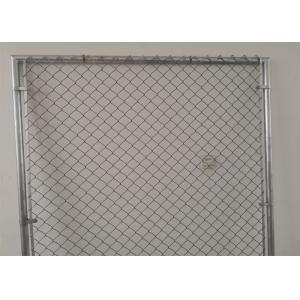 Galvanized Steel Chain Link Mesh Fence Fabric with 60x60mm Hole Size