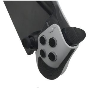 Textured Skin Kit, For PS5 Portal Controllers Handle Grips Sweat-Absorbent