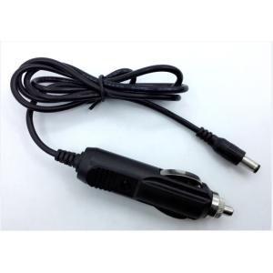 China 12V1A Car Vehicle Charger with cable 1.2m 1.5m 1.8m dc cable  5.5*2.1*10mm dc jack plug on sale