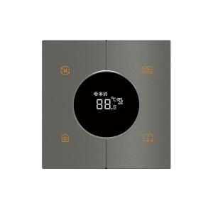86x86mm Home Smart Thermostat , 24V DC Knob Style Thermostat