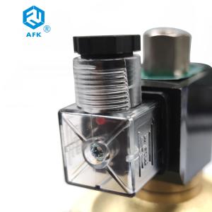 Pilot Diaphragm 24V 2in Brass Solenoid Valve NPT Thread