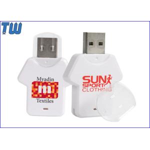Sports Clothes Plastic 8GB USB Flash Memory with Transparent Cap