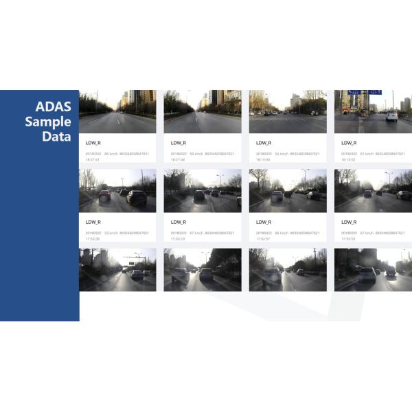 Driver Status Monitor With ADAS MDVR 4G Transmission Center 1920*1080