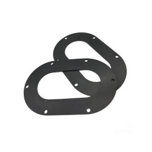 Customized Flat Oval Seal With Durable Silicone Rubber Gasket