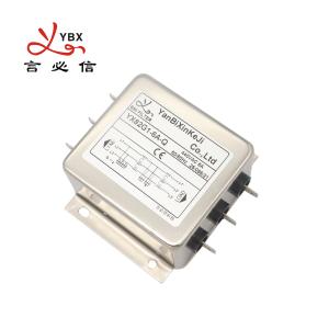 380V/440V Three Phase Filter M4 Screw Or Fast-on Terminal EMI Filter For Motor