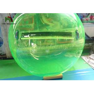 Cheap 2m Green PVC Inflatable Walk On Water Ball / Inflatable Water Walking Ball for sale