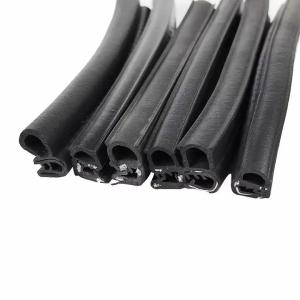 65±5 Hardness Foam EPDM Rubber Strip Seal for Bottom Edge of Customized Weather