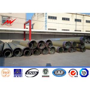 Power Transmission Tower 20 Foot Galvanized Pole 30m/S
