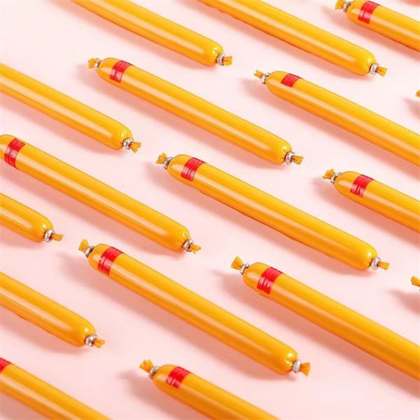 Quality Custom Logo Printing Colourful Pvdc Casing Roll Film For Ham Sausages wholesale