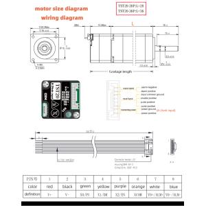 Brushless Dc Servo Stepper Motor Voltage 110V For Cnc Robot