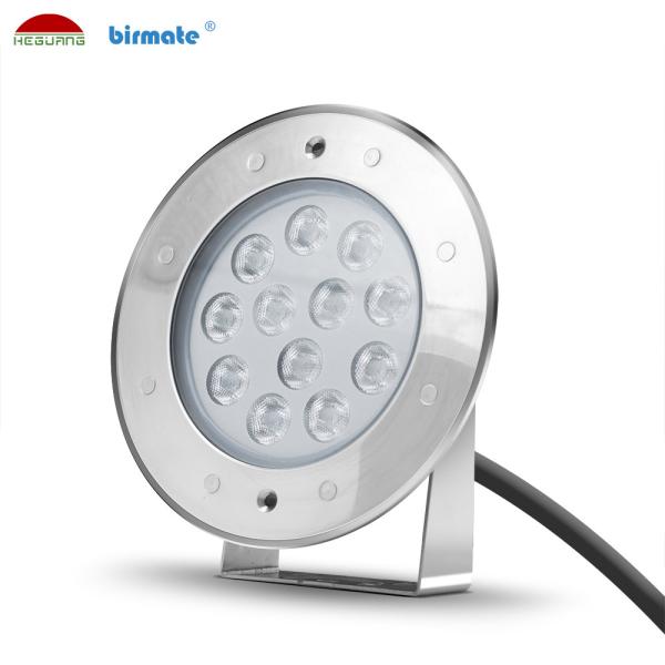 Quality DMX512 Control 9 Watt Underwater Led Pond Lights , Color Changing Led Pool Lights wholesale