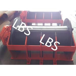 Portable Small Hydraulic Cable Winch With Hydraulic Motor 10KN - 400KN